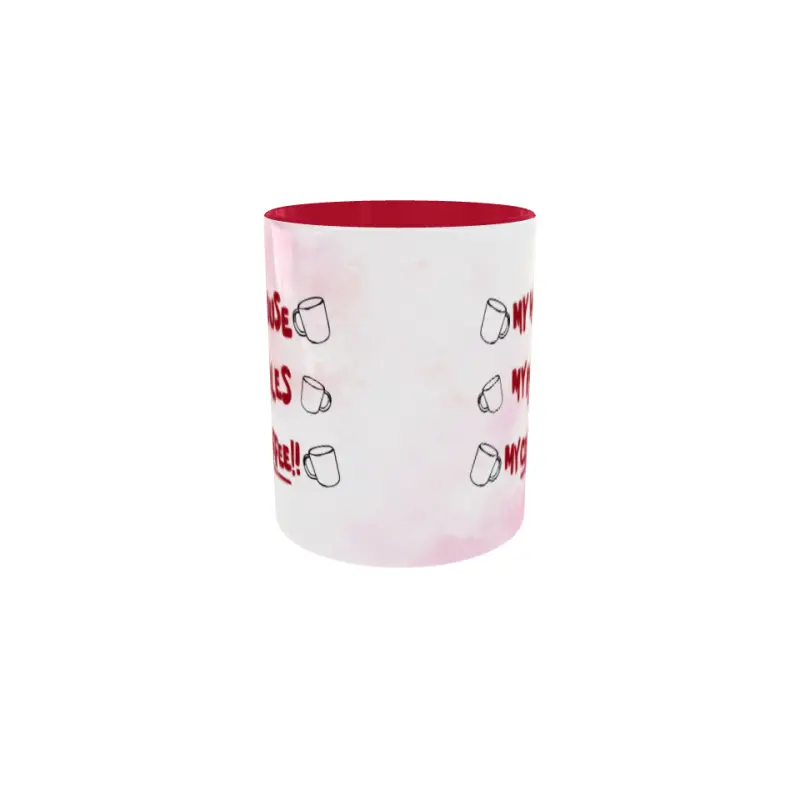 My house my rules my coffee, cana ceramica, 330ml, cgs1826